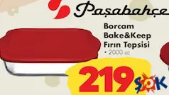 BORCAM BAKE&KEEP FIRIN TEPSİSİ 2000 CC